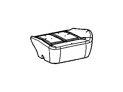 2002 Oldsmobile Silhouette Seat Cushion Pad - 88897352