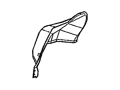 3544215 GM Panel, Rear Wheelhouse Inner Right Illustration 1 of 1
