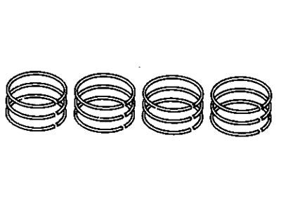 1992 Chevrolet Prizm Piston Ring - 94855217