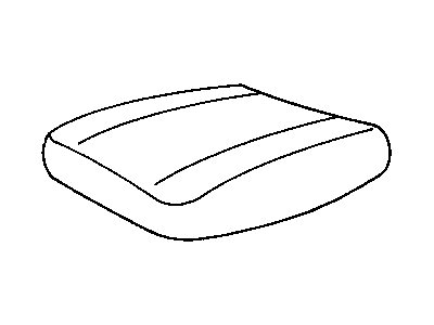 GM 12523547 PAD, Front Seat Cushion