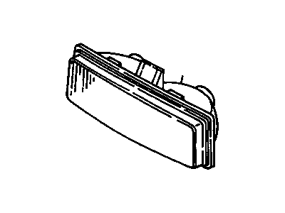 GM 16509658 Headlamp Assembly, Right