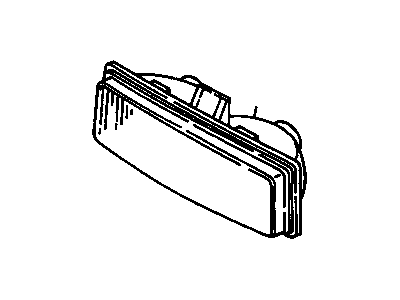 GM 16516763 Housing,Headlamp (W/Lens)