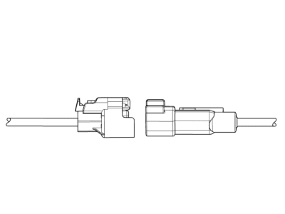 GM 88988440 Connector,Lamp, Headlamp *Black