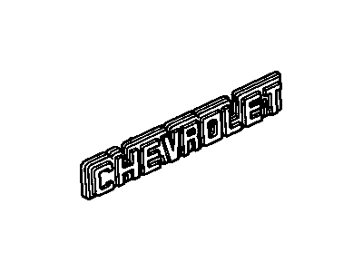 1992 Chevrolet Cavalier Emblem - 22572484