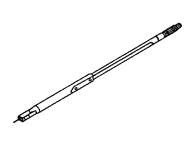 1992 Chevrolet Corsica Steering Shaft - 26013083