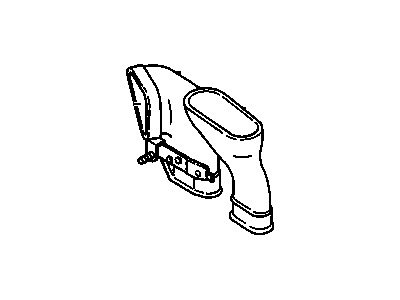 1992 Chevrolet Storm Air Intake Coupling - 97019786