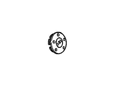 GM 25617528 Hub Cap ASSEMBLY(Tire & Wheel Drawing/Original Housed