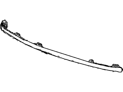 GM 25812678 Sensor Assembly, Pedestrian Imp Detection(Includes Label)