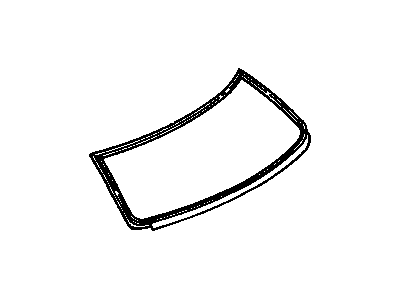 25634369 GM Rear Window Assembly Illustration 1 of 1