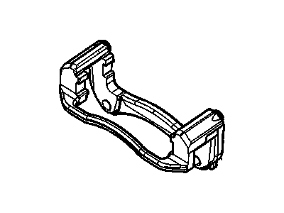 Saturn Vue Brake Caliper Bracket - 22690513