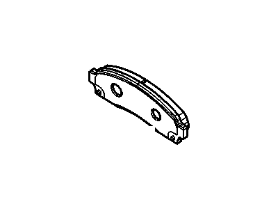 Saturn Brake Pad - 21990460