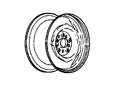 1995 Chevrolet Caprice Spare Wheel - 9592361