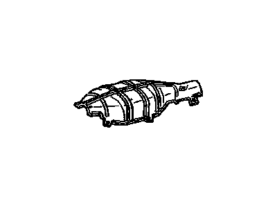 Cadillac Cimarron Exhaust Heat Shield - 10131622