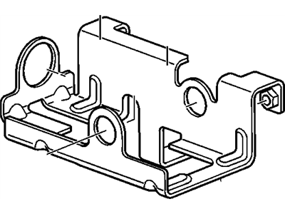 GM 12475629 Bracket Asm,Electronic Brake Control Module (W/Bushings)