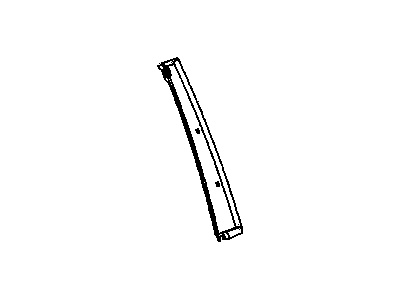 GM 15245077 Applique,Front Side Door Window Frame Rear