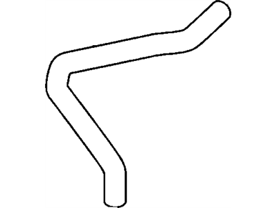 2002 Chevrolet Cavalier PCV Valve Hose - 24434472