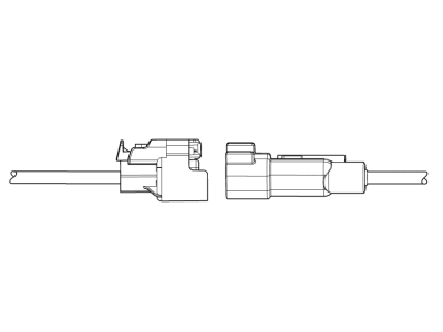 2019 Chevrolet Malibu Body Wiring Harness Connector - 19300576