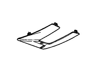 GM 25964414 Lens, Dome Lamp *"No Color"