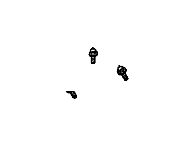 GM 94010418 Bolt,Front Fender Mud Flap
