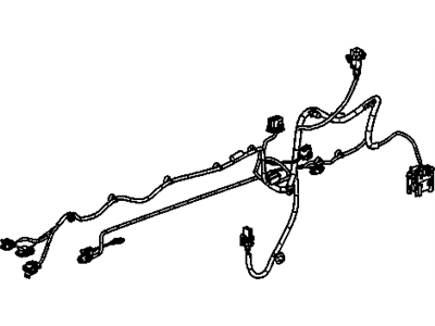 GM 15784564 Harness Assembly, Front Side Door Door Wiring