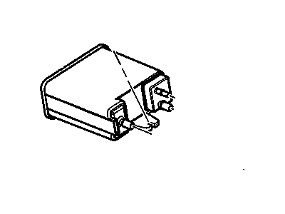 GM 84106549 Canister Assembly, Evap Emission