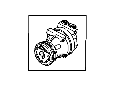 GM 19188338 Compressor Asm,A/C