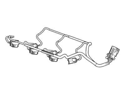 GM 92271595 Harness Assembly, Fuel Injector Wiring