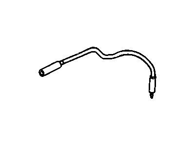 1986 Cadillac Fleetwood Antenna Cable - 22062585