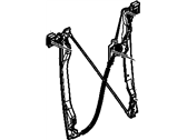Chevrolet Trailblazer Window Regulator - 19331461 Front Side Door Window Regulator Assembly (W/O Motor)(Rh)