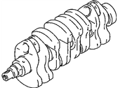 Chevrolet Tracker Crankshaft - 91177510 Engine Crankshaft (On Esn)