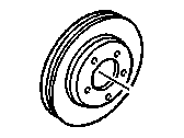 Chevrolet S10 Brake Disc - 15704667 Rear Brake Rotor