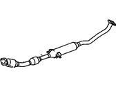 Pontiac Vibe Catalytic Converter - 88973519 3Way Catalytic Convertor (W/Exhaust Manifold Pipe)