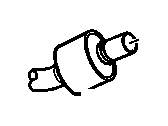 Chevrolet Colorado Catalytic Converter - 25982291 3-Way Catalytic Convertor (W/ Exhaust Rear Manifold Pipe)