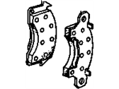 Pontiac Brake Pad - 18028780 Pad Kit,Rear Disc Brake