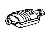 Chevrolet Nova Catalytic Converter - 94848946 Catalytic Converter