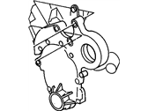Chevrolet Beretta Timing Cover - 24505666 Cover, Engine Front (W/O Crankshaft Seal)
