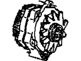 Buick Skylark Alternator - 19151858 Reman Alternator(Delco 10Si 63 Amps)(Regulator @ 9:00 )