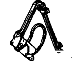 Cadillac Fleetwood Window Regulator - 25544227 Front Window Regulator ASSEMBLY (Less Motor)