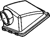 Cadillac Deville Air Filter Box - 88983259 Housing Asm,Air Cleaner Upper