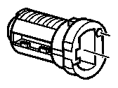 GMC Terrain Door Lock Cylinder - 20906783 Cylinder Assembly, Front Side Door Lock