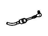 Pontiac Fiero Shift Cable - 10054258 Manual Transmission Selector Lever Cable Assembly
