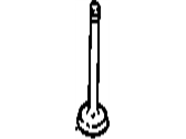 Buick Century Exhaust Valve - 10044612 Valve, Exhaust