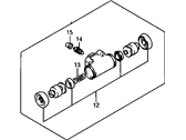 Chevrolet Tracker Wheel Cylinder - 96058765 Cylinder,Rear Brake