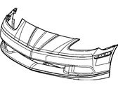 Chevrolet Corvette Bumper - 89025749 Front Bumper, Cover(With Opgs For Head/Lamp Wash) (Primed)