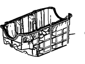 Oldsmobile Cutlass Oil Pan - 12512670 Pan Asm,Oil