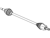 Saturn Ion Axle Shaft - 10382154 Front Wheel Drive Shaft Assembly