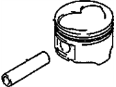 Chevrolet Metro Piston - 91177398 Piston Kit,Std,Mark 2 (On Esn) *Std, Stamped
