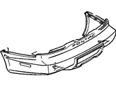 Chevrolet Tracker Bumper - 91176287 Front Bumper Cover *Gray (On Esn) *Gray