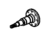 Chevrolet Corvette Drive Shaft - 89060065 Rear Propeller Shaft (Splined)