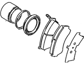 Chevrolet Metro Brake Calipers - 96060664 Caliper Asm,Front Brake,R (On Esn)